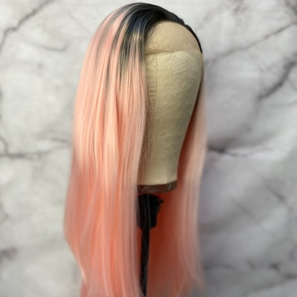 Ombre Pink WigPink Lace Front Wig